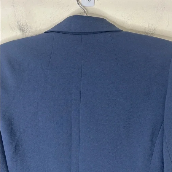 MADEWELL The Rosedale Blazer in Crepe Slate Blue Size 8 - Picture 13 of 16